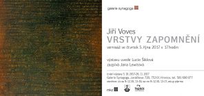 Jiří Voves - Hranice 2017 - VRSTVY ZAPOMNĚNÍ