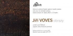 Jiří Voves - Kadaň 2022, galerie Josefa Leislera