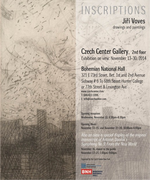 Jiří Voves - New York 2014 - INSCRIPTIONS